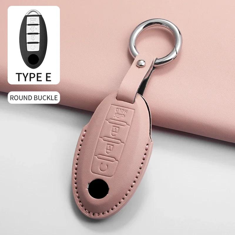 Autoschlüsselhülle Abdeckung Schale Fob für Nissan J11 J10 Versa Maxima Altima Rogue Sentra Murano Trail für Infiniti FX35 QX60 Autoschlüsselanhänger