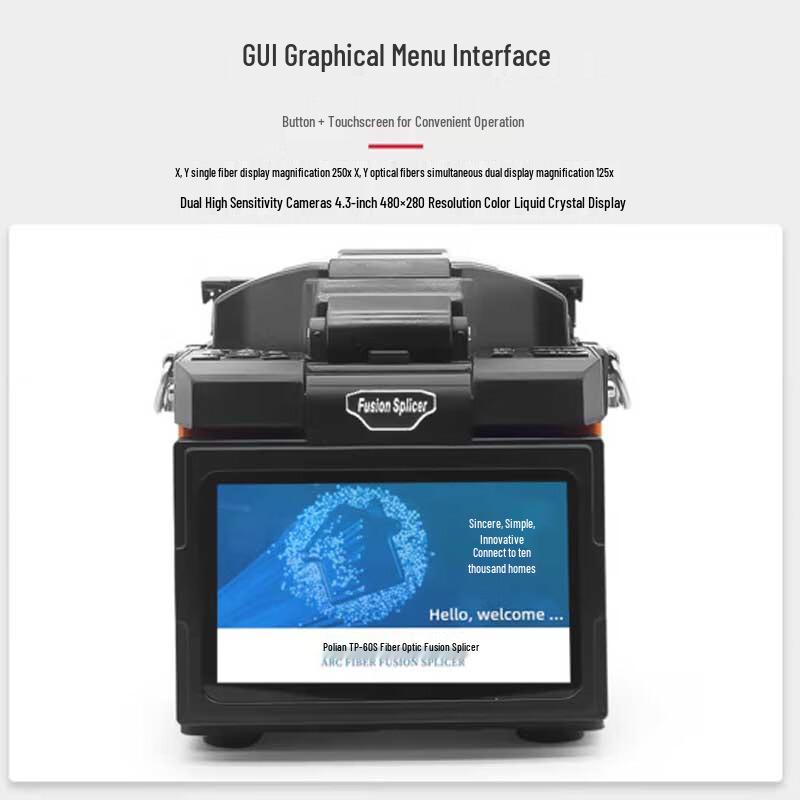 TOPULAN TP-60S Fiber Optic Fusion Splicer
