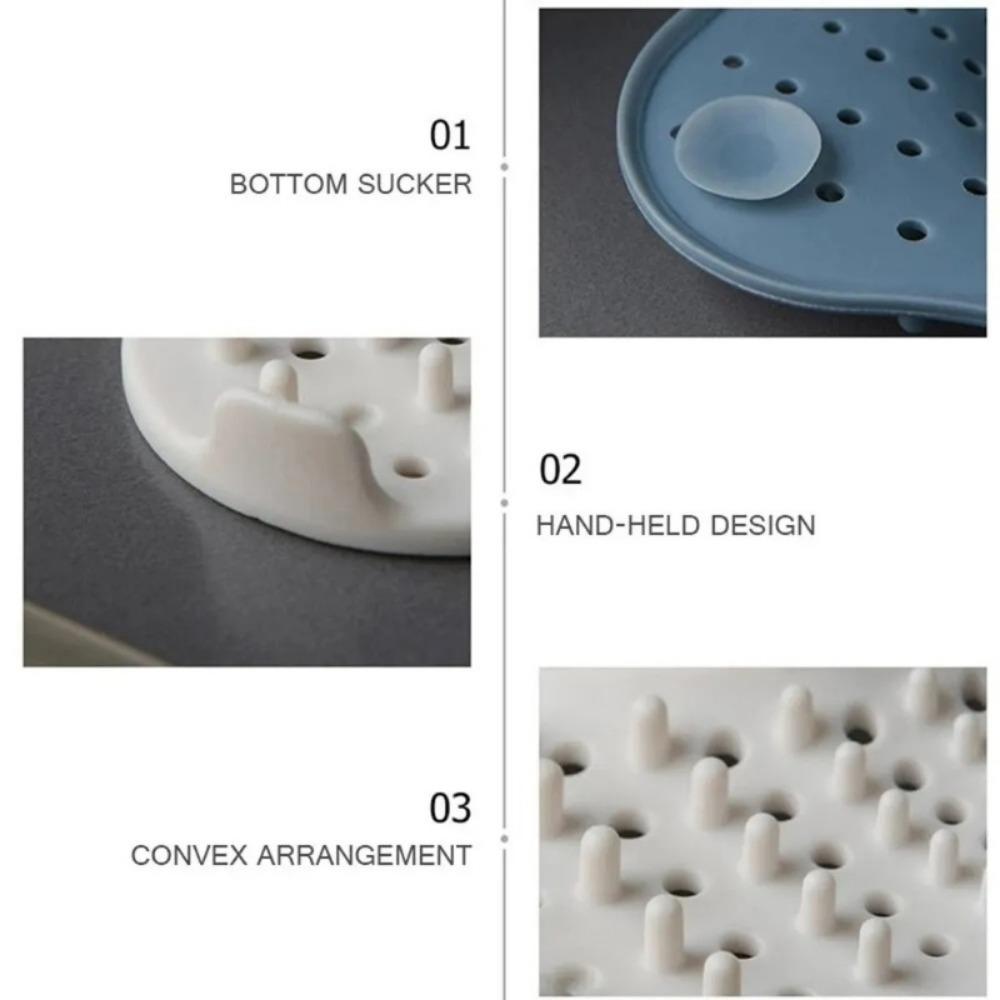 2PCS Floor Drain Cover Anti-blocking Hair Catcher and Stopper Plug Trap Shower Sink Strainer Filter Bathroom Kitchen Accessorie