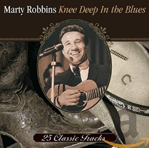 

CD MARTY ROBBINS - Knee Deep in the Blues Non Japan Country Used