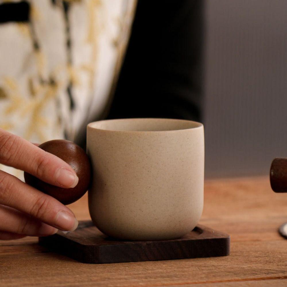 

Ceramic Teacup Bowl Handmade Tea Drinking Cup Wine Mug Coffee Cup Gift Style 1