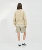 BASIC HOUSE Uni Daily Round Neck Knit Light Beige Lxkt2101