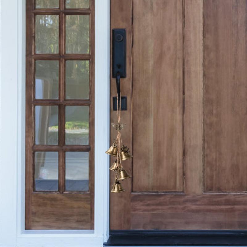 Door Bell Hanger Wind Bell Decoration Rustic Witch Wind Chimes Stylish Door Knob Witch Bells Clear Negative Energy Witch Bells