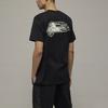 Y-3 SS23 Letter Logo Print Lässiges Rundhals-Kurzarm-T-Shirt Unisex T-Shirts Schwarz IM1790
