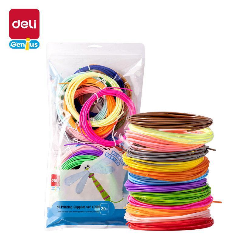 Deli 3D Printing Pen for Kids - Safe Low-Temperature Graffiti & Model Drawing