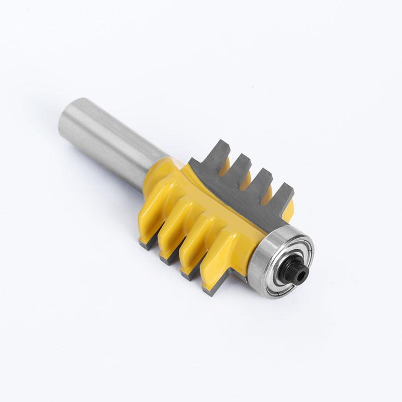 1 PC Rail & Stile דבק חיבור אצבע נתב ביט קונוס טנון חותך עבודות עץ כלים חשמליים 6 מ"מ 1/4 אינץ' 8 מ"מ 12 מ"מ 1/2 אינץ' שוק