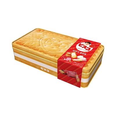 Ezaki Glico Bisco Gift Box 32 Pieces (2 Pieces X 16 Bags) Biscuits Cookies Sweets Sweets Gift Can Present BOX