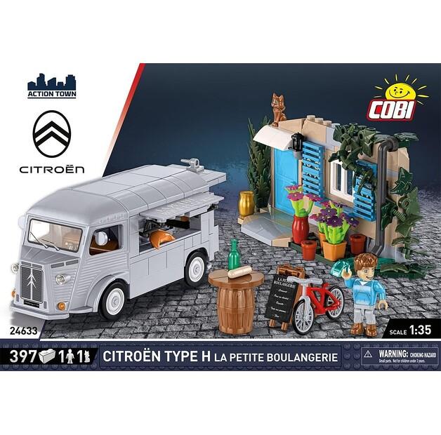 Конструктор пластиковый COBI Action Town Citroen Type H Bakery COBI-24633