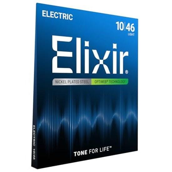 ELIXIR Electric Guitar Strings OPTIWEB Light .010-.046 #19052
