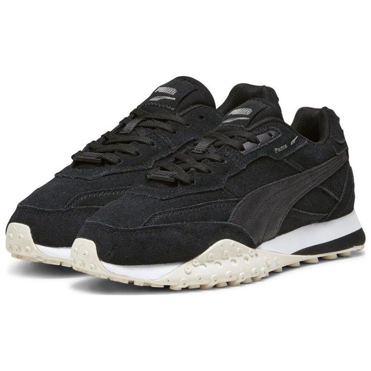 Puma Blktop Rider Comfortable Versatile Durable Low-Top Casual Shoes Women Sneaker Black 393119-01