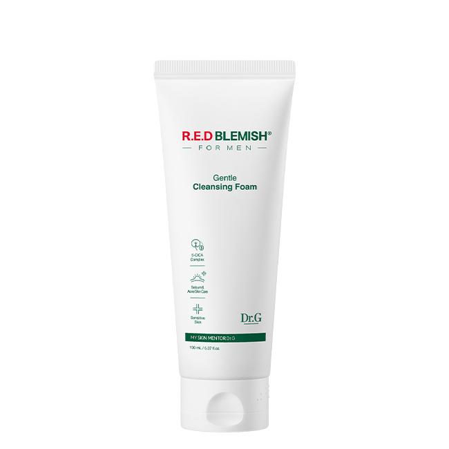 Dr.G Red Blemish For Men Gentle Cleansing Foam Soothing Facial Cleanser 150mL