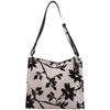 Literary Chinese Style Jacquard Canvas Bag for Women New Trendy Large Capacity Crossbody Armpit Bag High-end Single-shoulder Tote Bag