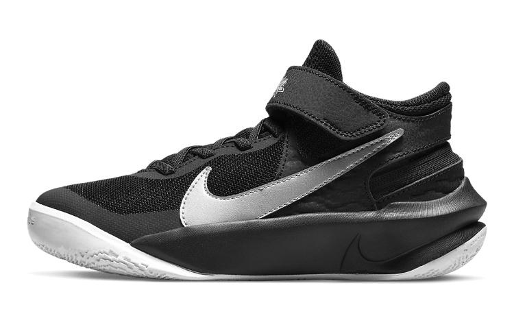 Nike Team Hustle D 10 Vintage Basketball Shoes GS DD7303-004 38
