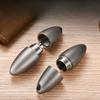 Titanium Alloy Portable Waterproof and Moisture-proof Medicine Box Sealed Compartment, Can Be Used As A Key Pendant