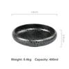14cm  sell Creative retro ceramic sushi dishes tray Sauce Chili pepper snacks small dishes gold plates set dinner dishes sets