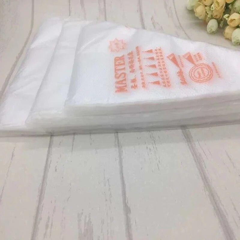 Pastry Piping Sleeves Leak Disposable Bag Confectionery Cake Accessories Baking Decorations Pocket Syringe Icing Cream Squeezing