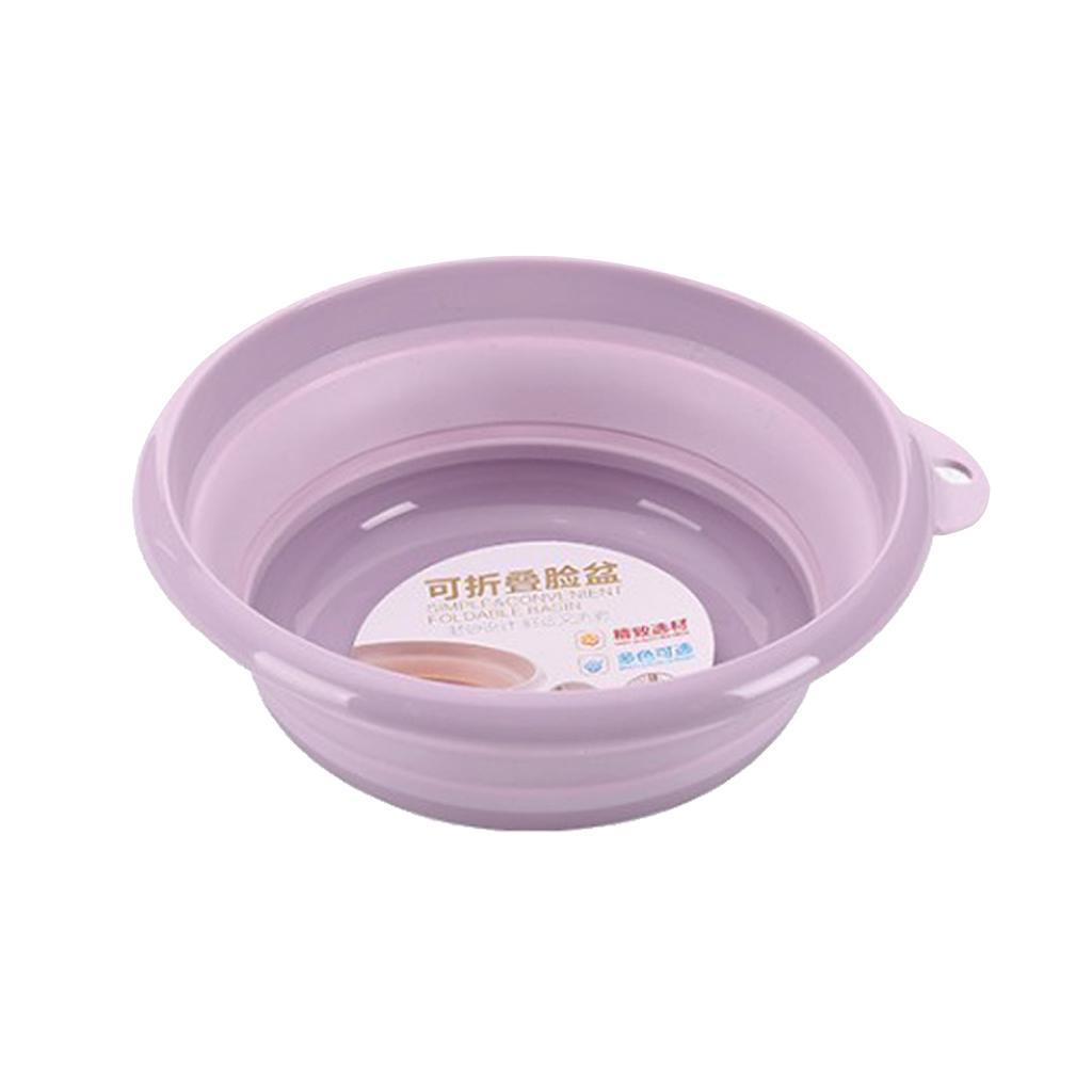 Foldable Bowl Strainer Bivouac Kitchen Sink Bowl, Portable BPA Collapsible Basin