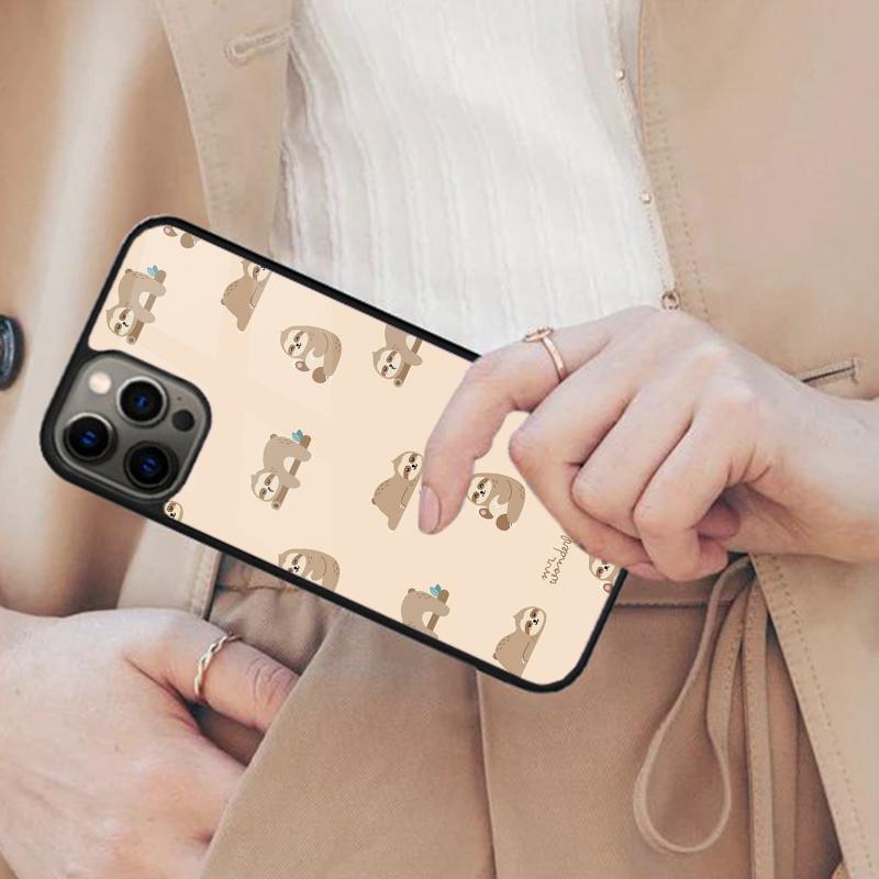

Sloth Cute Animal Magnetic Phone Case For APPLE iPhone 17 Air 16 14 13 12 Pro Max 15 Plus Wireless Charge With MagSafe Cover iPhone 14