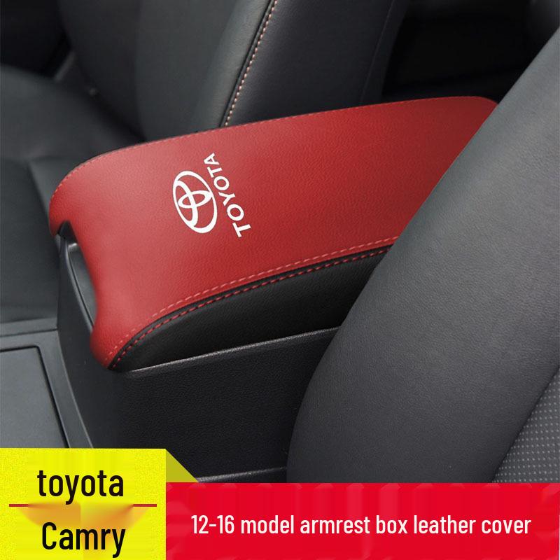 Leather Handbrake Cover for 12-16 Camry 7th Gen Console