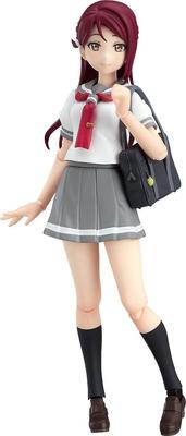 Figma Love Riko Sakurauchi ABS PVC Bemalt Bewegliche Figur Live! Sonnenschein!! Nicht maßstabsgetreue &