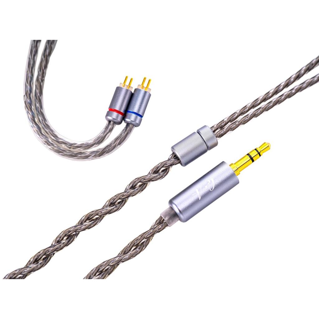QoA Bijou 3-Driver Hybrid In-Ear Monitor Earphones 1DD+1BA+1BC with Detachable 2-Pin Cable Japanese Edition
