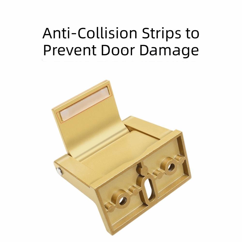 Aluminum Material Door Latch Reinforcement Design Door Bolt Durable Door Chain For Garden
