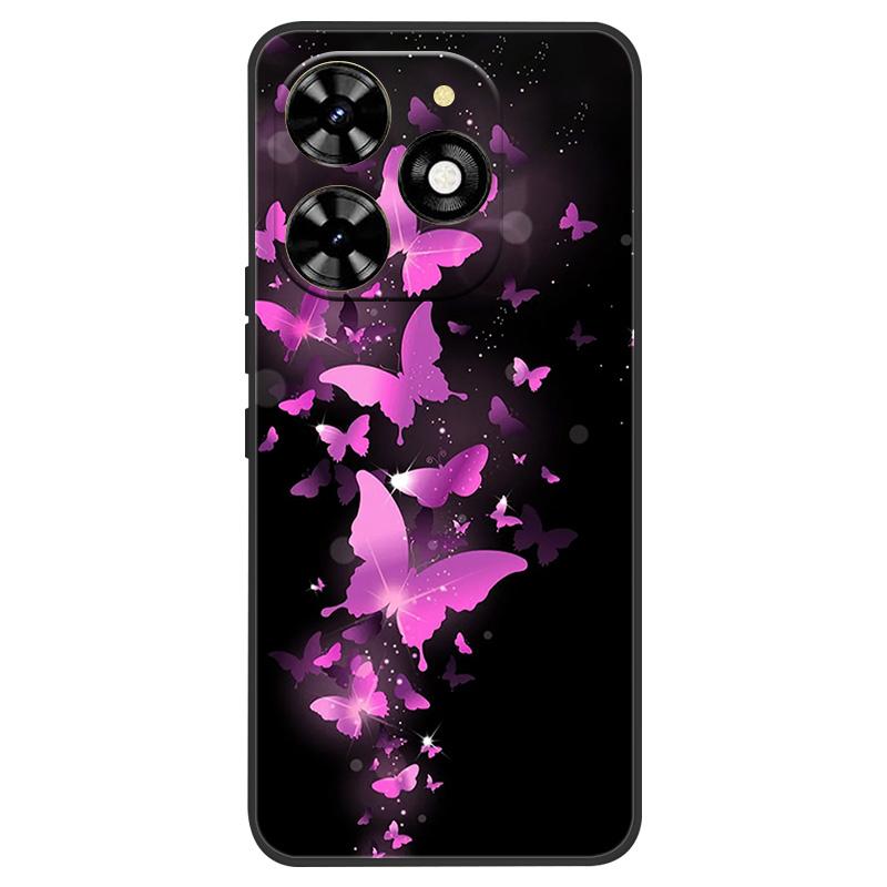 For Infinix Smart 8 Case X6525 Marble Soft Matte Silicone Back Cover For Infinix Smart 8 Pro Smart8 Plus Full Coverage Shell