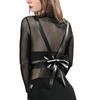 Punk Style PU Body Harness Belt Adjustable Straps with Bowknot Suspenders Bondage Belt for Women Teenagers Casual