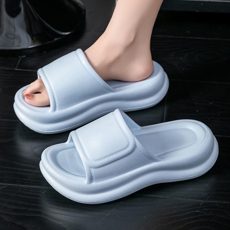 Women's Thick-Soled Deodorant Slippers: Soft, Height-Increasing, Indoor/Outdoor, Summer Beach Wear