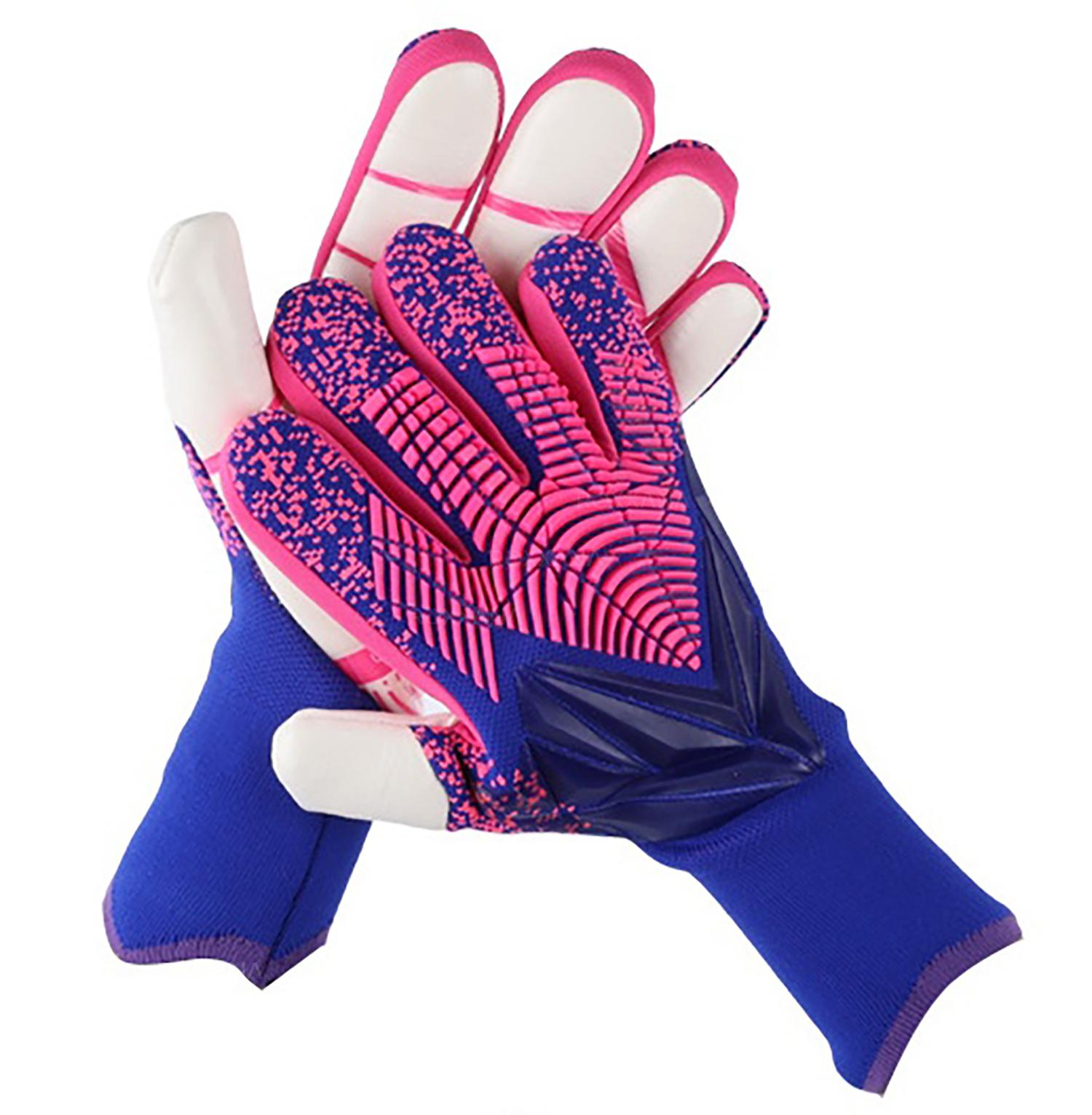 

Високоякісні рукавички воротаря ROXXANA Нековзкі, Міцні, Повітропроникні та Захисні для Тренувальних Футбольних Матчів Дорослих 9