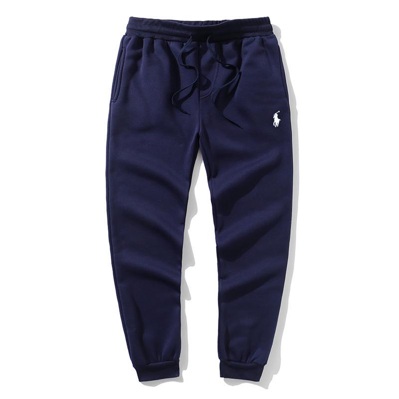 Herren-Kreuzstich Kleines Pferd Polo-Strickjacke Hoodie - Frühling/Herbst Freizeitjacke mit Kapuze