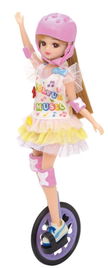 Licca-chan LG-07 Unicycle Purple