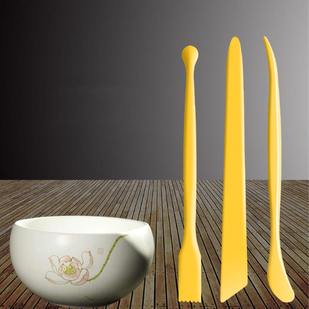 3 Pieces Clay Sculpting Kit Crafts Supplies Modeling Scraper Lightweight Decorating Pottery Tool Home Adults Professionals
