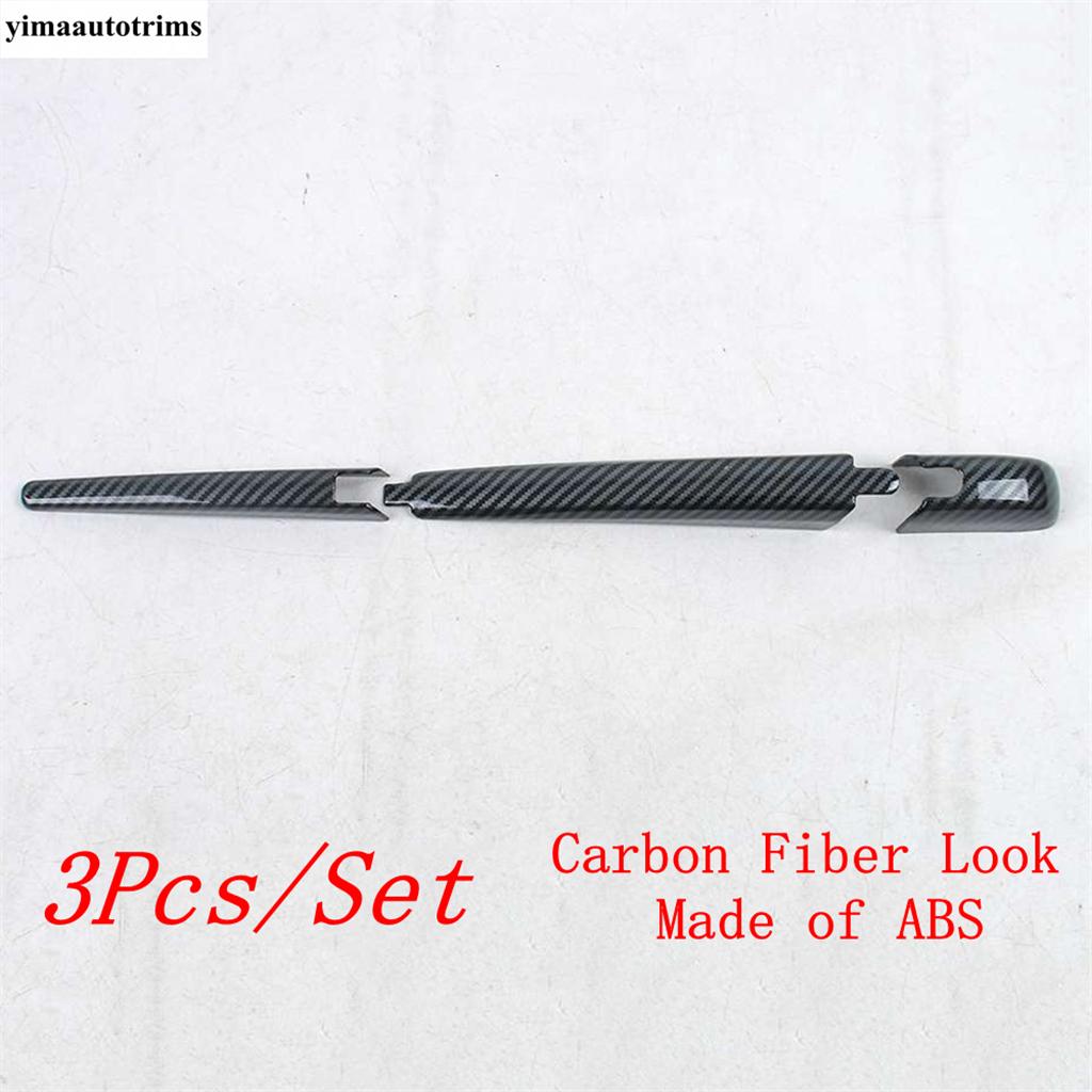Rear Windshield Window Windscreen Rain Wiper Cover Trim ABS Chrome Accessories For Toyota Land Cruiser 250 Prado LC250 2024 2025