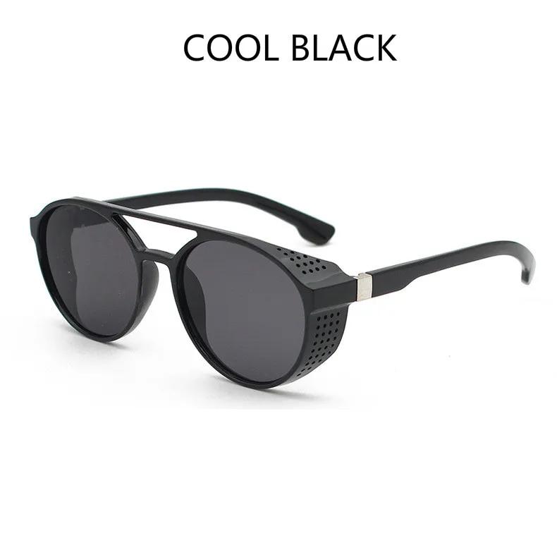 2021 New Fashion Arrival Sunglasses Vintage Style Steampunk Goggles Welding Punk Glasses Cosplay Brand Designer Five Colors Lens