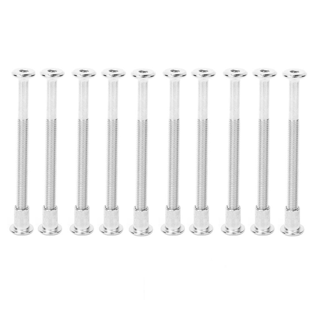 Buy 10 Pairs Hex Socket Screw Nut Kit 12mm Nickel Plated Carbon Steel