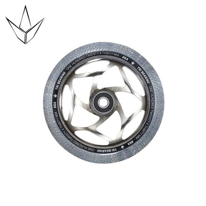 Roue Trottinette BLUNT Tri Bearing 120mm X 30mm - Noir - Mixte - Trottinette