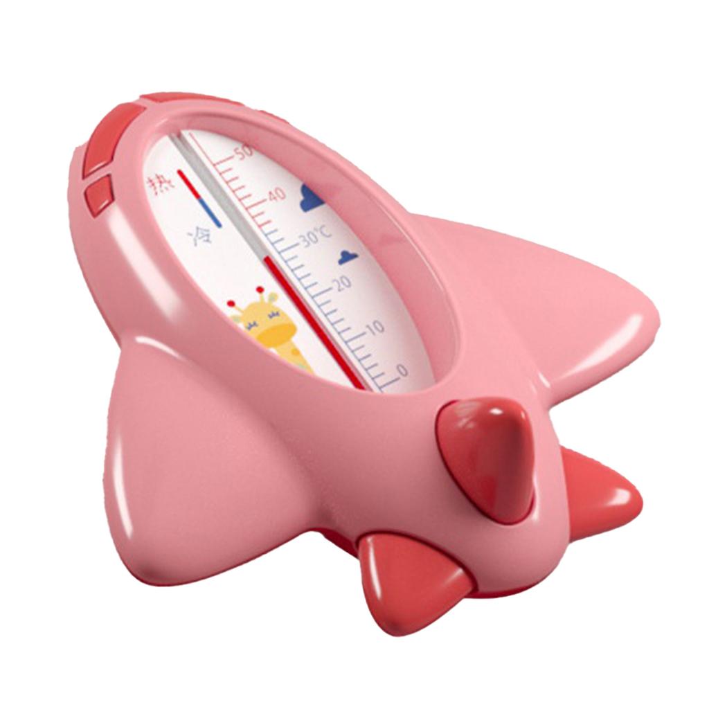 Baby Bath Thermometer Airplane Shape Lovely Multifunctional Infant Water Temperature Thermometer