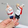 Wall Mounted Hooks for Shopping Bags Chef Style Sticky Hook, Resin Kitchen Organizer, Funny Decor Accessories Adhesive Decorative Hook Spatulas