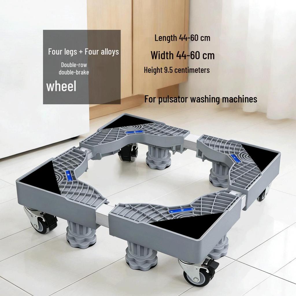 Universal Washing Machine Dolly for Elevated Drum Racks