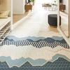 Nordic Entrance Door Mats Silk Ring Entrance Mats Home Entrance Mats Wear-resistant Cuttable Foyer Entrance Carpet