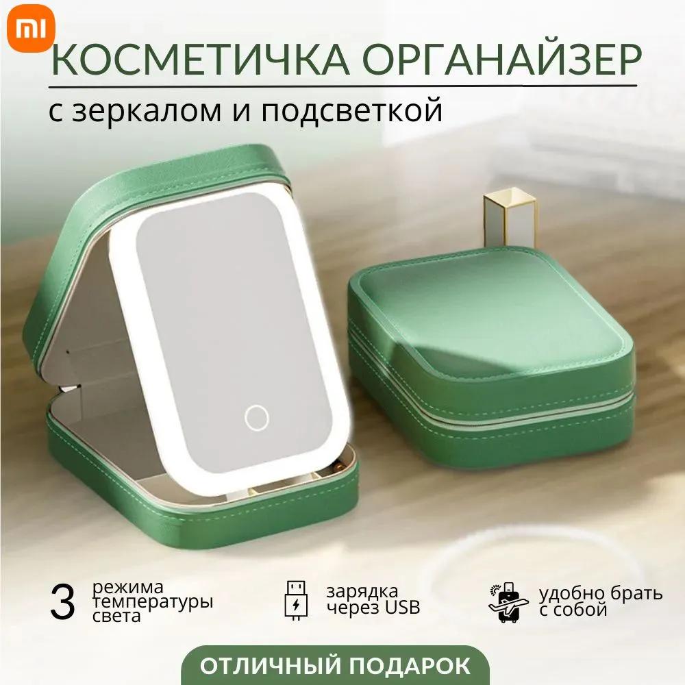 

Косметичка з дзеркалом та LED-підсвічуванням / стильний та компактний дизайн Option1