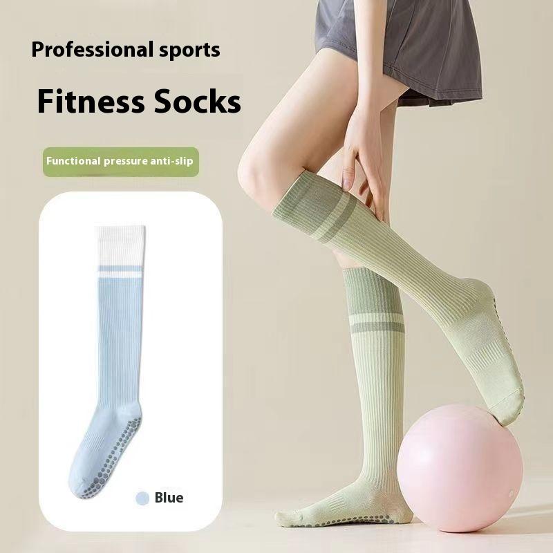 Yoga Socks Women's Calf Socks Tennis Socks Non-slip Professional Sports Muscle Golf Pilates Jumping Exercise Cycling Stockings