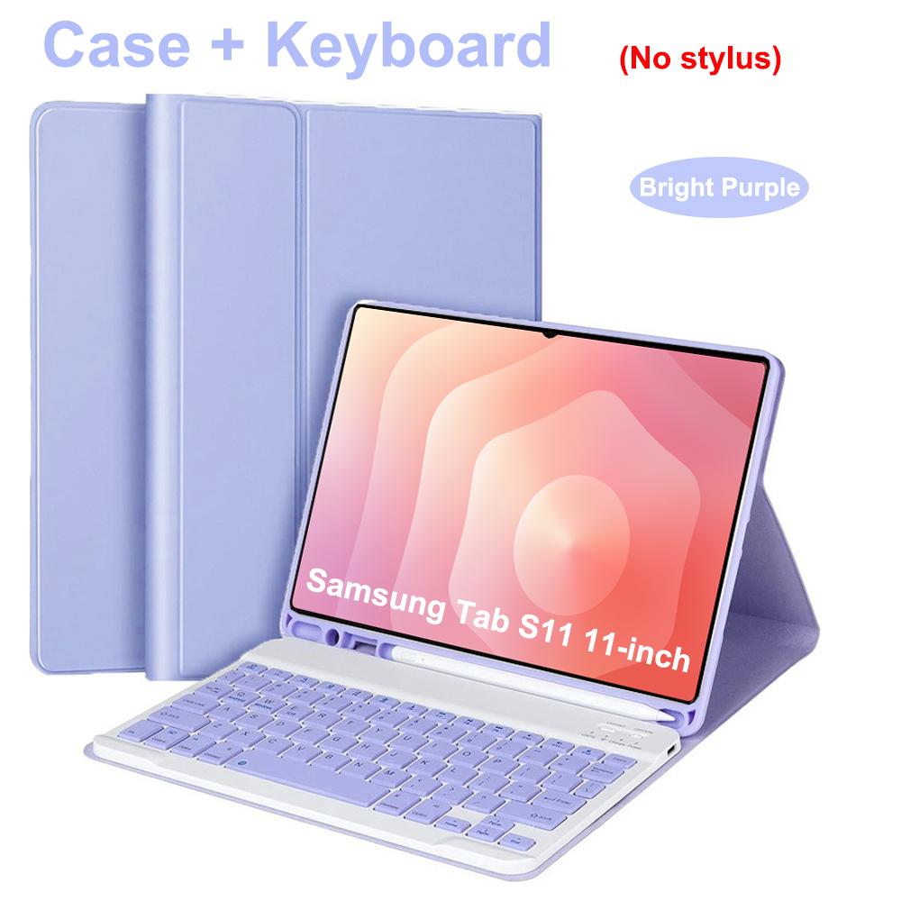 Case for Samsung Galaxy Tab S11 11-inch,Bluetooth Keyboard Cover for Galaxy S11 SM-X730/X736B,for Samsung Smart Stand Cover
