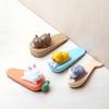 Cartoon Animal Safety Silicone Door Stop Stoppers Block Wedge Doorstops Home Office Door Rear Retainer Anti-collision Stop