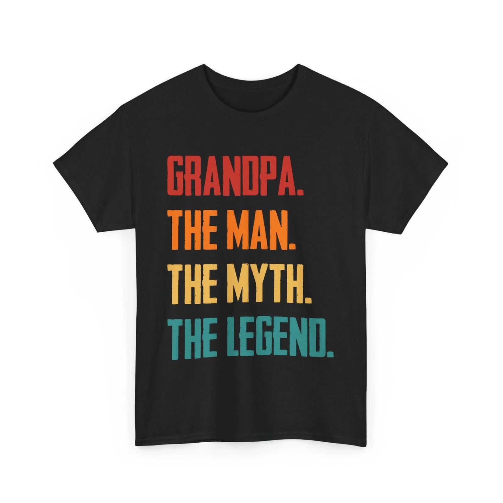 Grandpa Shirt, The Myth The Legend Shirt, Father s Day Shirt, Grandfather Tee 2XL