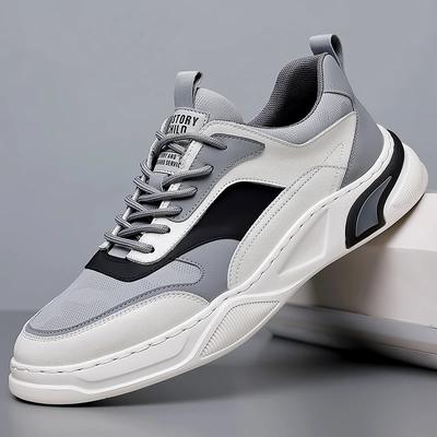 Herresko Joggesko Herre tenis Luksussko Herre casual Trainer Race Pustende mote loafers løpesko for menn