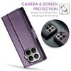 For Xiaomi 15T Pro Xiaomi 15T Case With Card Holder, Wallet Case with RFID Blocking, Durable Leather Kickstand Magnetic Clasp