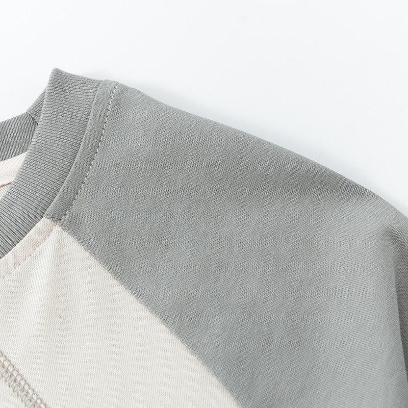 Men's Loose Fit Quick-Dry Color Block Cool-Touch Sports Tee