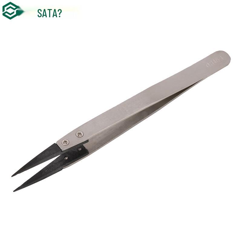 SATA Anti-static Pointed Tweezers 130MM